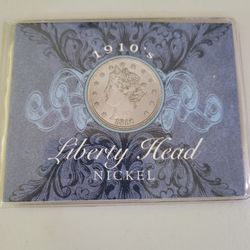 Liberty Head Nickel 1911 vintage