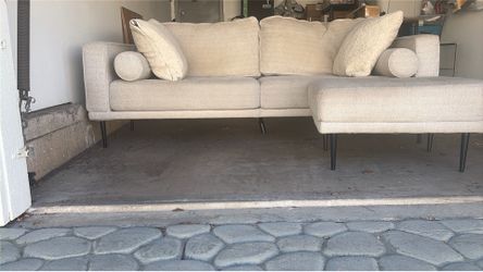 Off white sofa