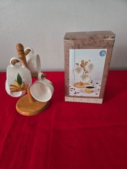 Espresso Set of 4 Cups with Stand