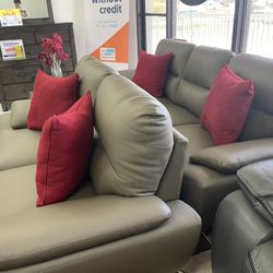 Valencia two-piece sofa loveseat, living room $6 99 with easy finance