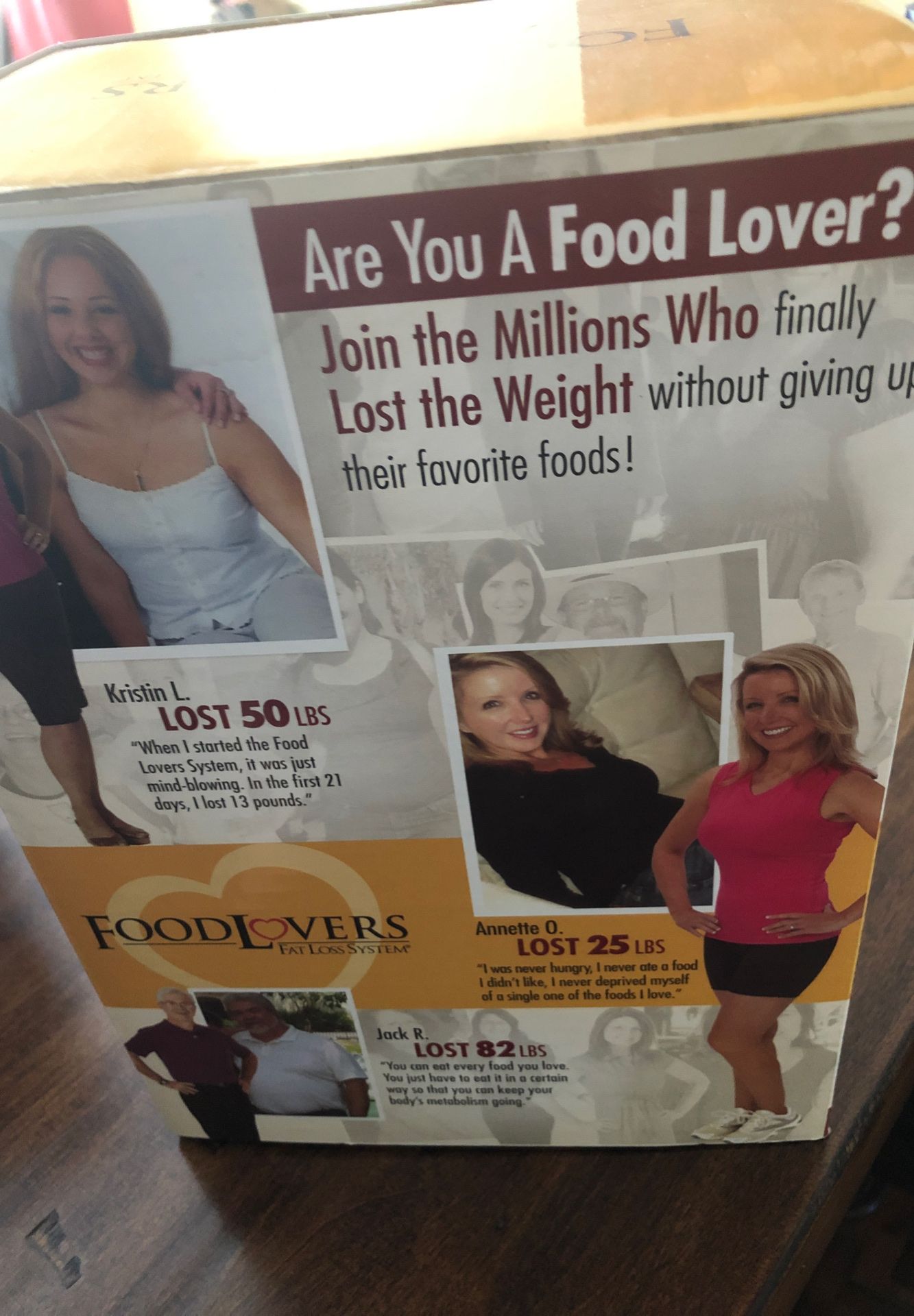 Food lovers weight loss system still in the box mint condition NEVER opened