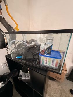 Fish tank starter kit used