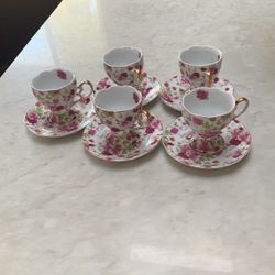 Floral  Tea Set