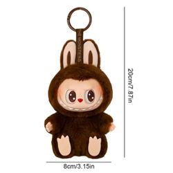Labubu The Monsters Vinyl Face Doll Heart-Moving Macaron Doll Blind Box Blind Bag Hanging Pendant Christmas Birthday Gift