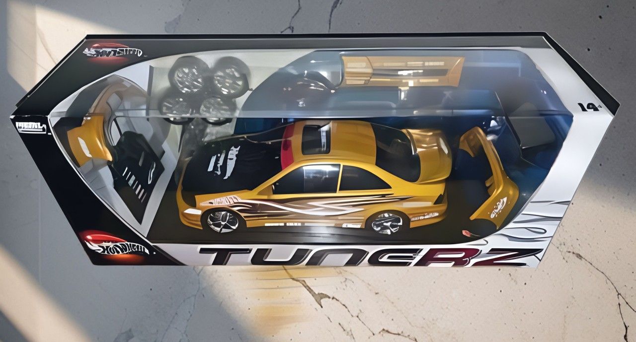 2002 100% Hot Wheels 1:18 TUNERZ Honda Civic Si Gold Metal Collection,All Products : American Fashion Style Bags On Sale