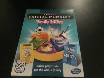 Trivial Pursuit Family Edition – EXCELLENT/COMPLETE (Juegos de Mesa por Familia)