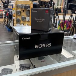 New Canon R5 Free EF Adapter