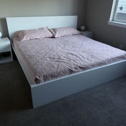 White King Bed/ Set (read Desc)