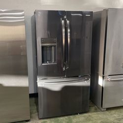 Frigidaire Black Stainless Steel Refrigerator NU7