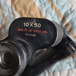 Slightly used binoculars
