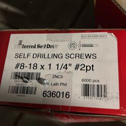 Self drilling screws