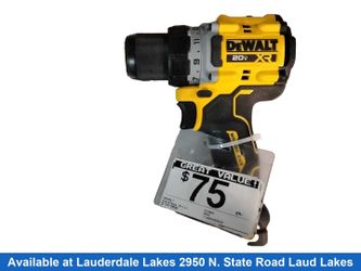 Dewalt Dcd800 Yellow Cordless Standard Drill
