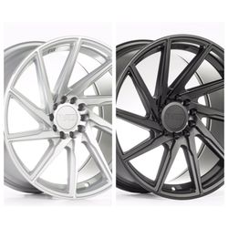 F1R 18" Rim fit 5x112 5x114 5x100 5x120 ( only 50 down payment / no CREDIT CHECK )