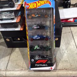 Hot Wheels 5 Pack Formula 1 