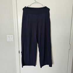 High Waist Casual Flared Trousers Or Pants