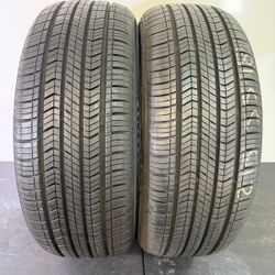 V452  215 55 18 95V  Kumho Solus TA51 - 2 Used Tires 90% Life 