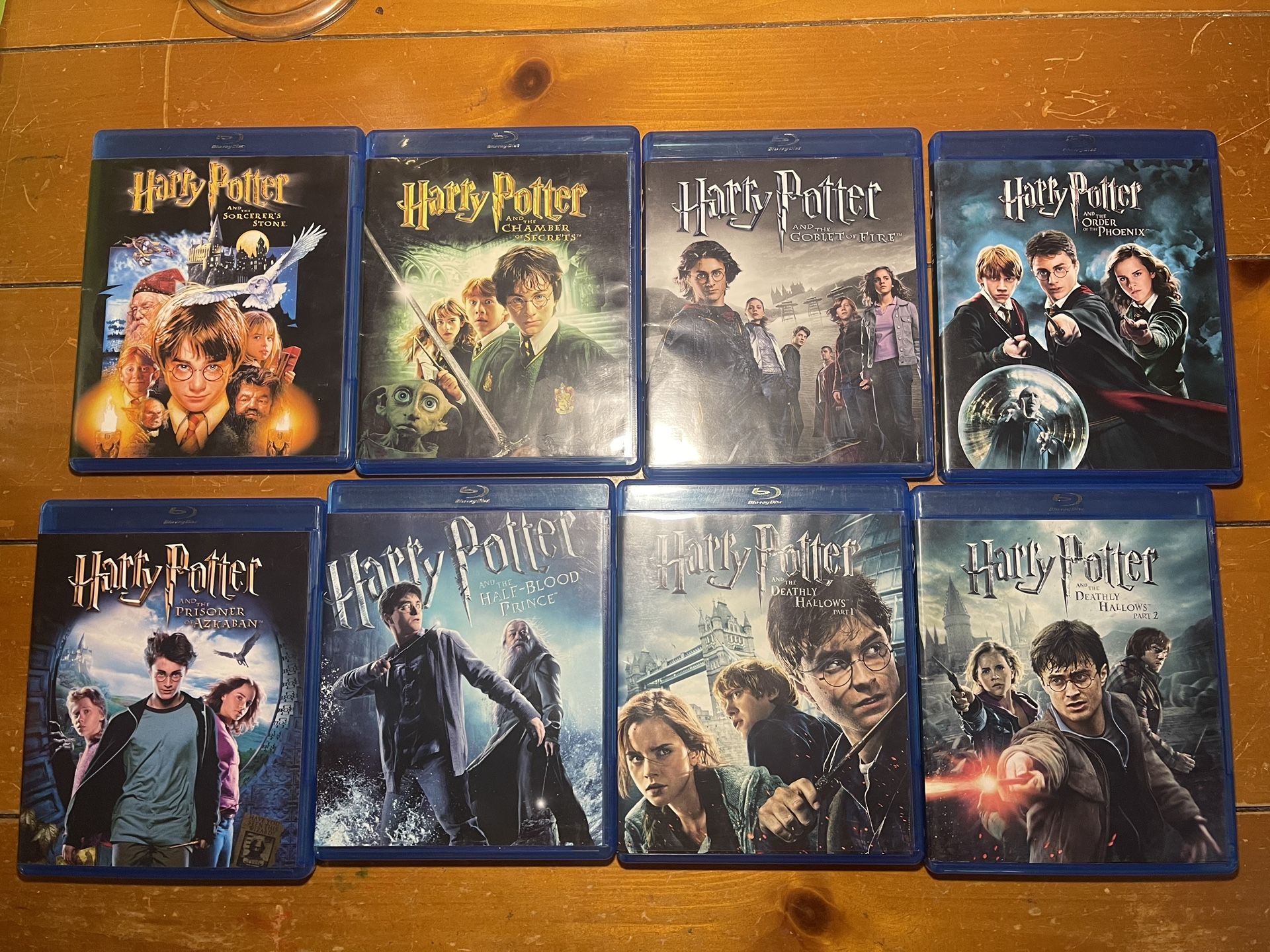 Harry Potter Blue Ray