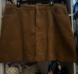 Women’s Corduroy Skirt 2X But See Measurements 