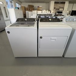 Whirlpool Set Washer  2 in 1 Removable Agitator 4.8 Cu Ft  And Dryer Electric
