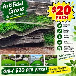 New Artificial grass 3x6