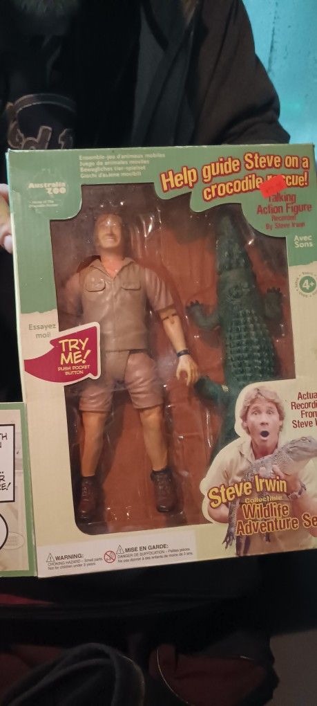 Steve Irwin Figurine