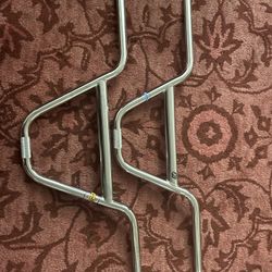 BMX Handle Bars : Pro 9” & Cruiser 7” TNT Retro CHROME 2-piece