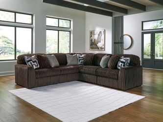 JUST IN!!! TRENDY BROWN Living Room Sectional L Shape $10 DOWN