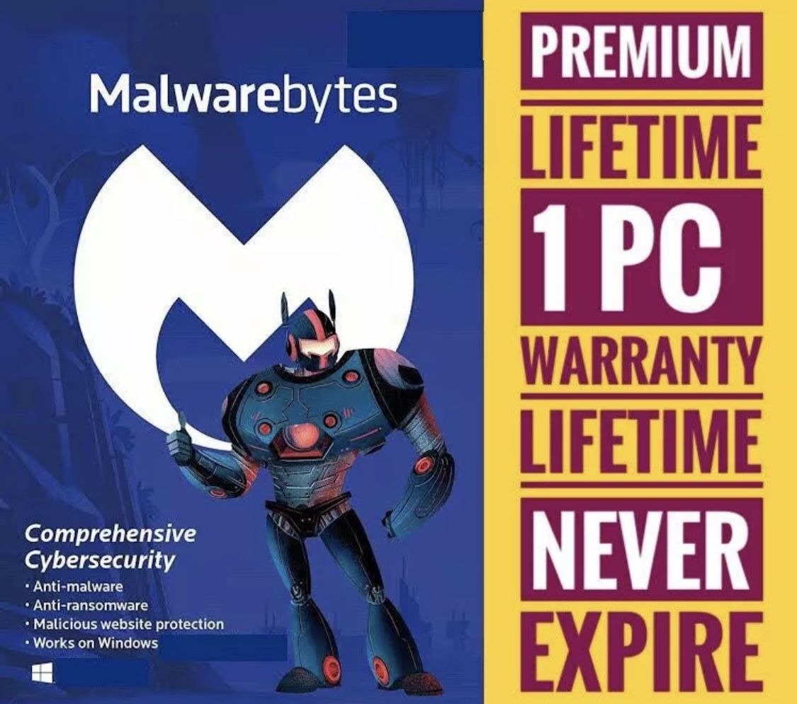 Malwarebytes Premium Lifetime Key 🔑 1 PC Windows