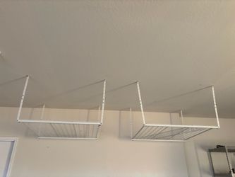 Hanging garage storage