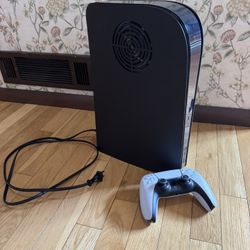 PlayStation PS5 Black Console Dark Plates Disk Edition 825 GB