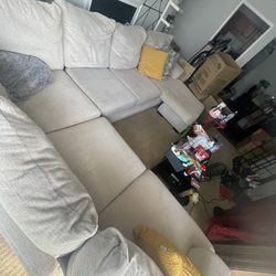 Sectional With Sofa bed 