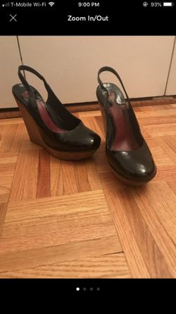 Chloe wedge heels size 6