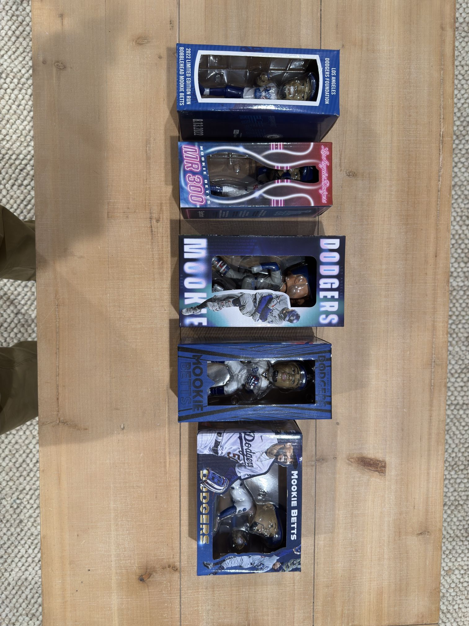 Dodgers Bobbleheads Mookie Betts