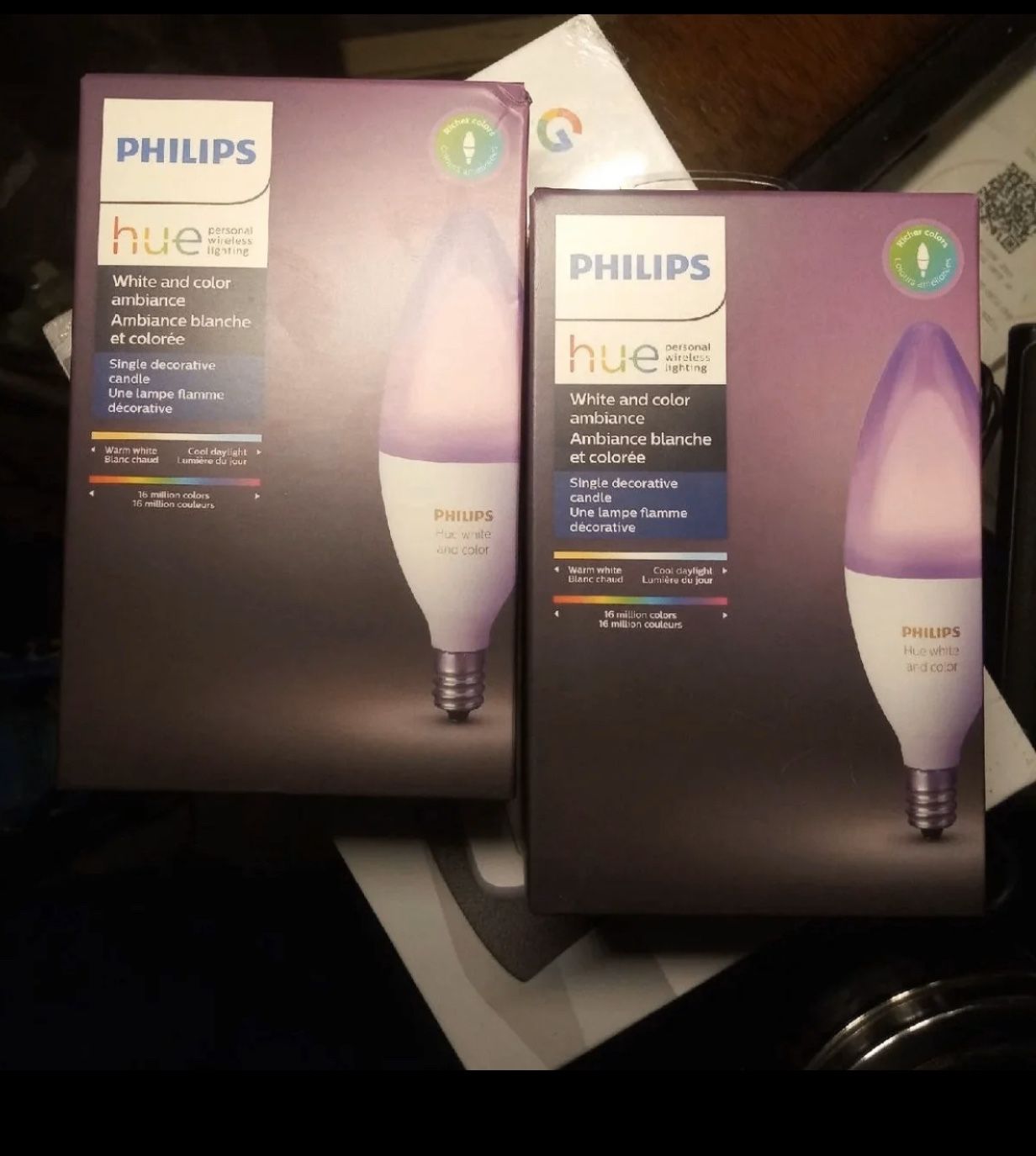 Phillips hue color bulbs