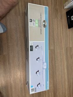 4 Light Directional Track Lighting Fixture