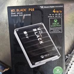 Western Digital  WD   Black P10 4 TB