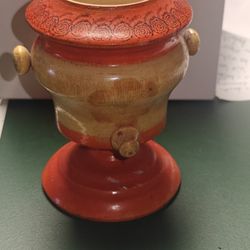 Rustic Hand Turned Wooden Goblet