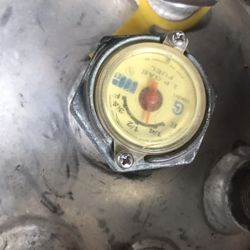 Forklift Propane/fuel Tank Half Full