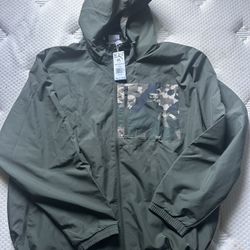 Adidas Cargo Military Windbreaker w Tags 2xl