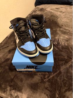 USED JORDAN 1 UNC TOE