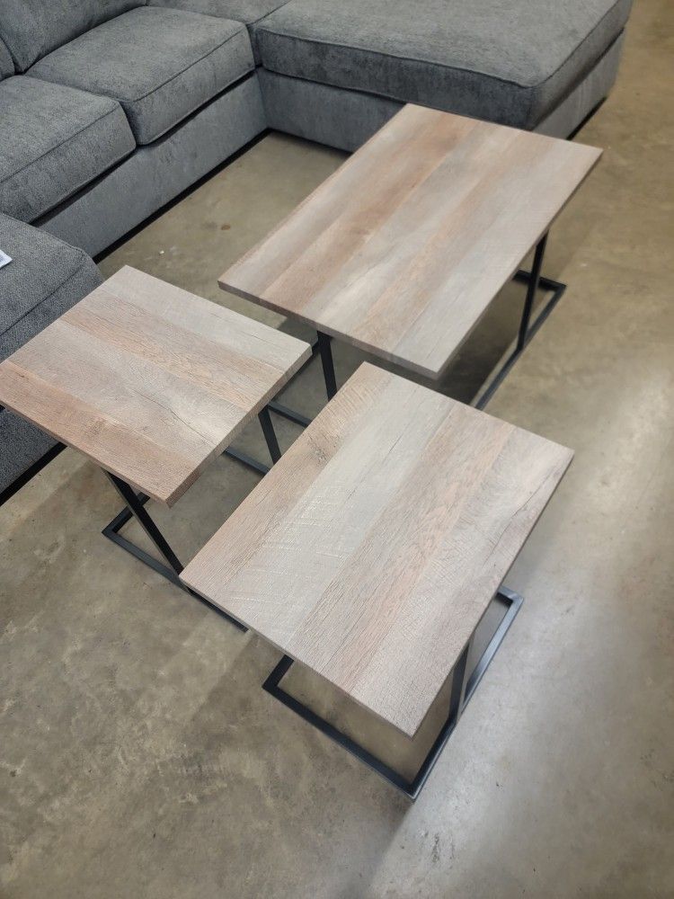 New Coffee And End Table Set