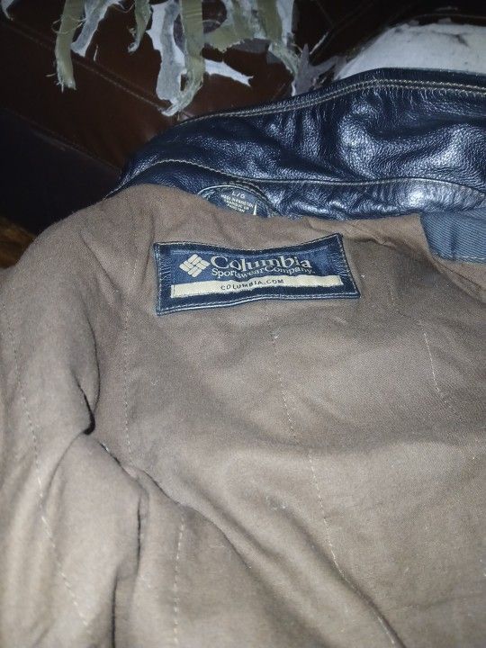 Columbian Leather coat