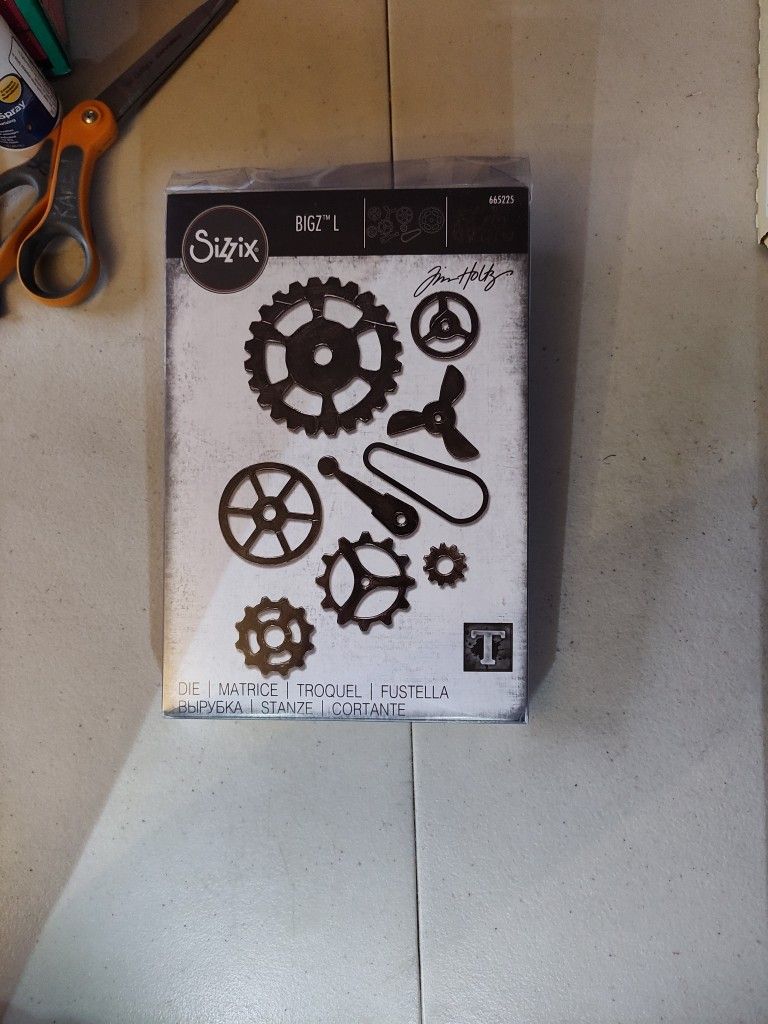 Tim Holtz Sizzix Alterations Bigz Die - Mechanical