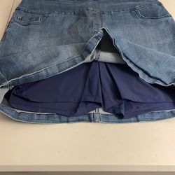 Jean skirt - Skort 