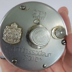 Vtg Set Abu Garcia AMBASSADEUR 6500C Fishing Reel And ....