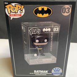 Funko Pop Die-Cast Batman Exclusive