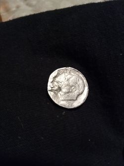 🇺🇸"Roosevelt"(die Clash)(2001)"D"Wt:2.31. Super Rare Unique Coin. Uncirculated