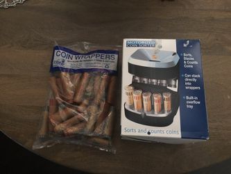 COIN SORTER AND SLEEVES