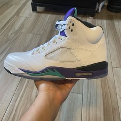 Jordan 5 Grape Size 10.5 With Box 