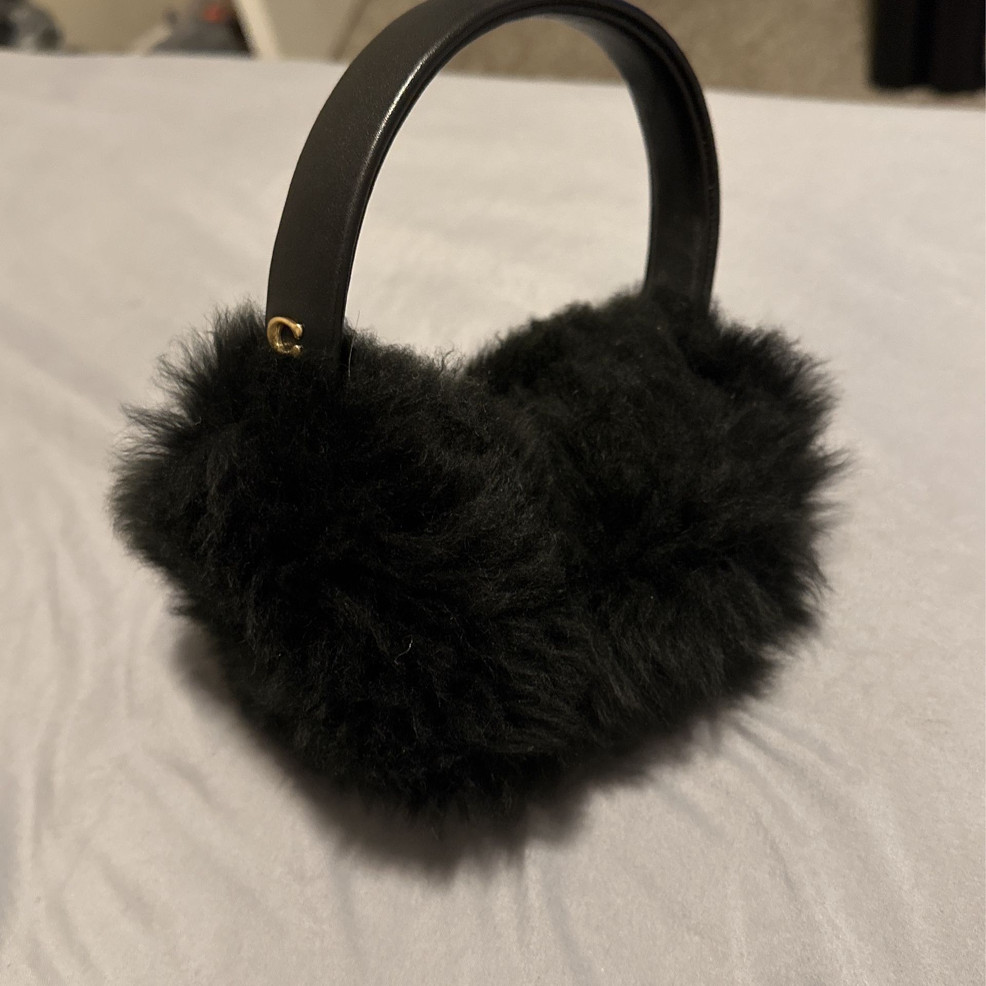 Coach Fluffy Earmuffs.